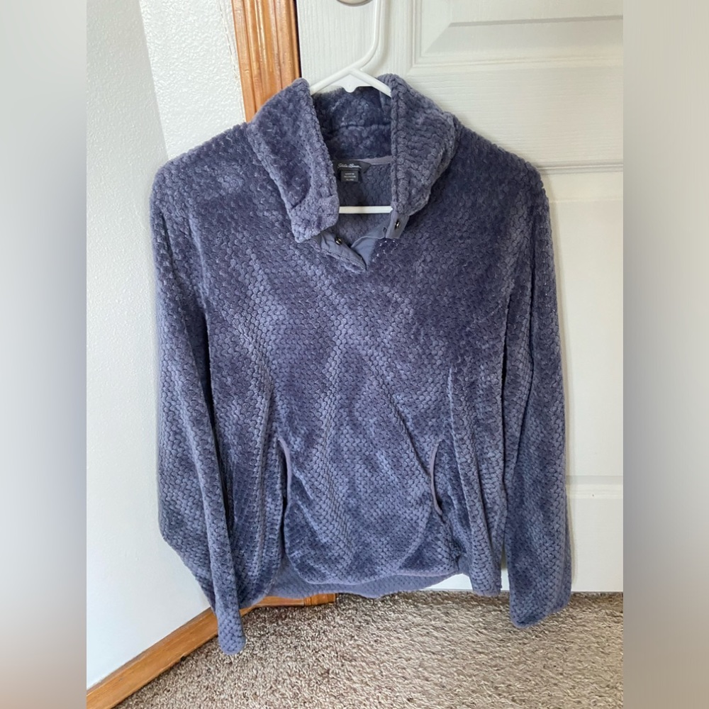Eddie Bauer quarter zip Sherpa sweatshirt